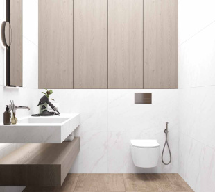 Керамогранит Laparet Englend White carving lappato рект. (60х120х0,9) лаппатированный